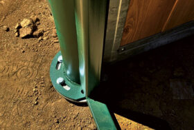 Dalla Nord Piave prefabbricati con VITI di fondazione ancorati direttamente al suolo