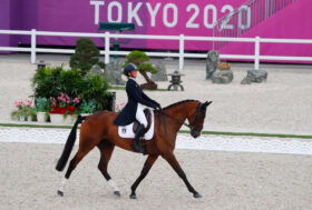 Tokyo 2020: Concorso Completo. Vittoria Panizzon ha aperto le danze all’Equestrian Park