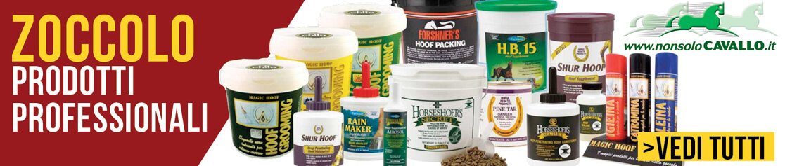 Prodotti professionali per lo zoccolo