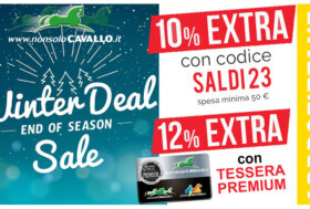 Saldi invernali anche sulle Novità: dal 12% di Extra Sconto con Tessera e 10% Extra per tutti