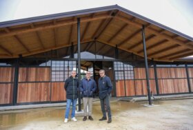 Il presidente FISE Marco Di Paola in visita da Croceri Farm
